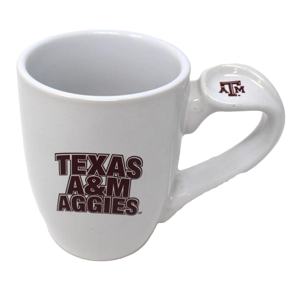 Texas A&M Aggies aTm College  Large Ceramic Tea Hot Chocolate Coffee Cup Mug